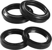 Motorcycle Front Fork Oil Seal & Dust Cover For RS4 125 RS 125 RS125 4T EXTREMA REPLICA 2011 2012 2013 2014 2015-2017(2pcs oil 2pcs dust)
