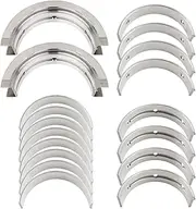 Main Rod Bearings (STD) Compatible with Subaru All 2.0/2.5 DOHC 1999-2010 Belt Drive Engine's Replace 12108-AA890, 12209-AA360