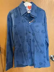 Ben Sherman Mens Vintage Dress Shirt Miami Club