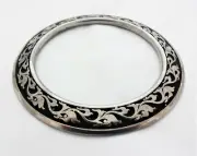 Jeremiah Watt Breast Collar Ring Martingale Stainless Steel Horse Tack Black New