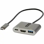 StarTech.com USB 3.2 Gen 1 (3.1 Gen 1) Type-C Docking Station for TV/Monitor/Projector/Notebook/Smartphone/Tablet - 100 W - Port