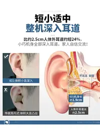 在飛比找樂天市場購物網優惠-沐光助聽器VHP-603老人耳聾耳背隱形耳內式年輕人專用 免