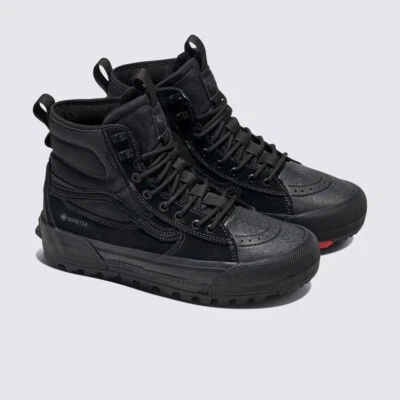VANS MTE Sk8-Hi Skate High Waterproof Gore-Tex Blackout Gore Tex Black