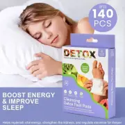 Up-400 PCS Detox Foot Patches Pads Natural plant Toxin Removal Sticky Adhesive