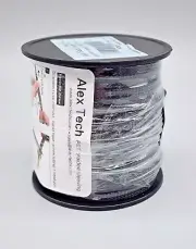 100Ft Alex Tech 1/4 Inch Pet Braided Sleeving Cable Protector Wire Tubing