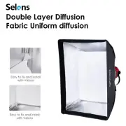 Rectangle Softbox 60x80cm Soft Diffuser for Red Head Light Studio Photography