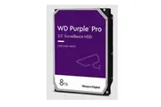 Western Digital WD Purple Pro 8TB 3.5' Surveillance HDD 7200RPM 256MB SATA3 245MB/s 550TBW 24x7 64 Cameras AV NVR DVR 2.5mil MTB