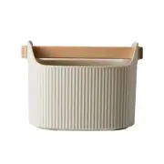 Coffee Knock Box Large Capacity Espresso Grounds Container Powder Beveled9043