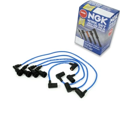 1 pc NGK Spark Plug Wire Set for 1987-1988 Porsche 924 2.5L L4 - Engine Kit dl (for: Porsche)