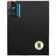 Jasart Stretched Thin Canvas 16 x 20" Black