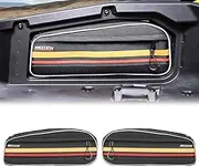 WeiSen 1Pair UTV Rear Bed Cargo Storage Bags with 2.5 Gallon (9.5L) Storage Waterproof Compatible with Can Am Maverick R All Models 2024-2025