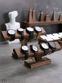 在飛比找樂天市場購物網優惠-手錶托架 手表架托創意擺件支架手鏈擺放手串架子展示架收納架珠