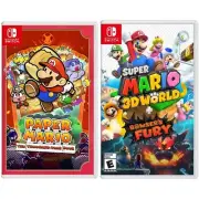 Paper Mario: The Thousand Year Door + Super Mario 3D World + Bowser's Fury New