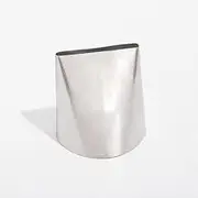 Silver Cake Icer Tips Large Decorating Icing Tips, Crumb Coat Piping Tips for Cake Decorating, Decorating Tools, Icing and Piping Tips Decorating Tools(#201)
