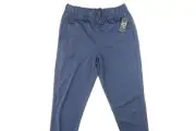 IDEOLOGY ID SIDE STRIPE NAVY BLUE SMALL 29-31 TRAINING JOGGER SWEATPANTS PANTS