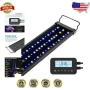Programmable Aquarium Light with Remote Control for Corals - 36-48 Inches