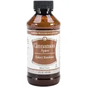 LorAnn Bakery Emulsions Natural & Artificial Flavor 4oz-Cinnamon Spice 0806-0738