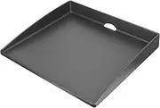 Cast Iron Flat Top Grill Griddle for Blackstone 17 inch Table Top Griddle with Back Grease System, Replacement for Blackstone 17" Portable Grill, Come with Accessories Kit