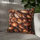CUSHION COVER PILLOW CASE|COFFEE BEAN LATTE LOVER #1