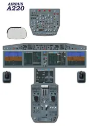 Airbus A220 - 300 Cockpit Poster 24"x36"