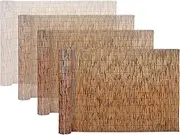 Bamboo Privacy Fencing,Bamboo Fence Rolls, Reed Screening, Garden Fence,Natural Reed Fencing,Fencing Decorative,Pool Plant Fence,Easy Assembly,Multi-Size (Size : 100cmx 1000cm(3.3ftx33ft))
