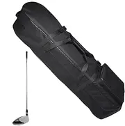 ycezw Air Travel Golf Bag, Golf Travel Bag with Wheels | Thick 900D Oxford Golf Travel Suitcase | Large Lightweight Travel Bag, Club Tote Bags