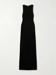 [TOTEME] TOTEME - Jersey Maxi Dress - Black - xx small xx small Black