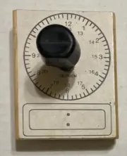 Digital Clock Hand Stamp Center Enterprises 2.25" Diameter Center Ent Analog