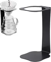 Coffee Pour over Station | Pour over Coffee Grinder Holder,Compact Multi-functional Filter Station with Base, Portable Brewing Grinder Rack for Outdoor Travel Studio