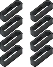 Watch Band Holder Compatible with Garmin Fenix 5/5X/6/6X/7/7X/Instinct/935/945, Soft Silicone Watch Band Keeper/Loop/Retainer/Fastener Ring for 22mm 26mm Watch Band/Wristband/Strap.