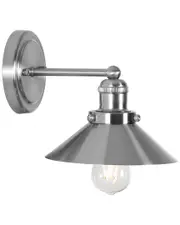 JONATHAN Y Designs Metal Shade Sconce
