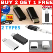 Iphone To Type C Adapter Type C To Iphone Coverter Usb C Male To Female 8 Pin