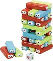 Bits and Pieces - Happy Stackers Table Game - Classic Game Provides Endless Fun