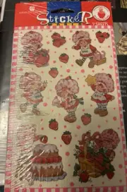 STRAWBERRY Shortcake Stickers AMERICAN GREETINGS SEALED Pack 2 Sheets 1998