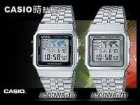 在飛比找Yahoo!奇摩拍賣優惠-CASIO 時計屋 卡西歐手錶 A500WA-1D A500