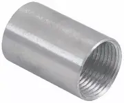 (10 pc) Aluminum Coupling Tubular Threaded 4" inch Connector Fitting Pipe