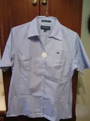 Stan Herman for US Airways Ladies SIZE 16TALL Uniform Short-Sleeve Shirt NEW