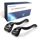 2 Pack Derma Roller Microneedle with 540 Titanium - Micro Needles Tool