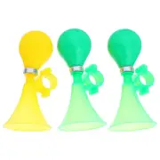 3PCS Mountain Bike Air Horn Loud Handlebar Horn Alarm Cycling Bell Alarm Trumpet