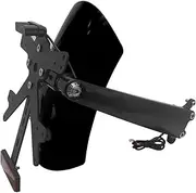 Rear Fender LED Display Bracket License Plate Relocation Kit Compatible With BMW R Nine T Scrambler R9T Pure Racer Urban RnineT G/S Ninet /5(Black)