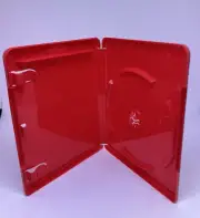100 NEW HIGH QUALITY 14MM BLU-RAY RED GAME CASE, BLU-RAY LOGO ONLY, BR-RED