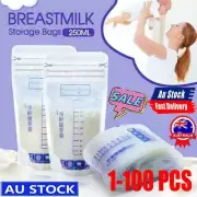 Breast Milk Storage Bags Freezer Pre Sterilised Easy Seal Storage Containers ATL