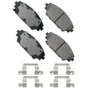 AKEBONO BRAKE CORPORATION for Mazda 3 18-14 3 Sport 1 8-14 CX-3 17-16- ACT1728