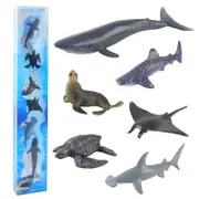 6 pcs Sea Ocean Marine Life Set