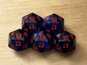 D20 Oversized Spindown Counter (Transformer) *Set Of 5) | The Brothers War (MTG)