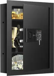 650.24mm (H) Tall Fireproof Wall Safes between the Studs 16" Centers, Heavy Duty