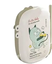 Baby Bottle Cleaning Kit, Nipple Straw Brush, Portable Space-Saving Drying Rack with Soap Dispenser, Compact Storage Box for Home and Travel Use, 7.09x5.12 Inches, 220g
