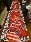 Valentine'S Day Table Runner, 13 X 72 Inch, Red & Stripes Hearts,Love Decorative