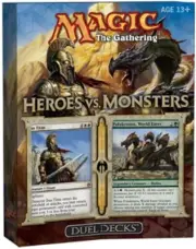 MAGIC THE GATHERING DUEL DECKS HEROES VS MONSTERS Brand New *Factory Sealed*