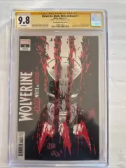 Wolverine Black, White, & Blood #1 CGC SS 9.8 Garney Variant Marvel 2021